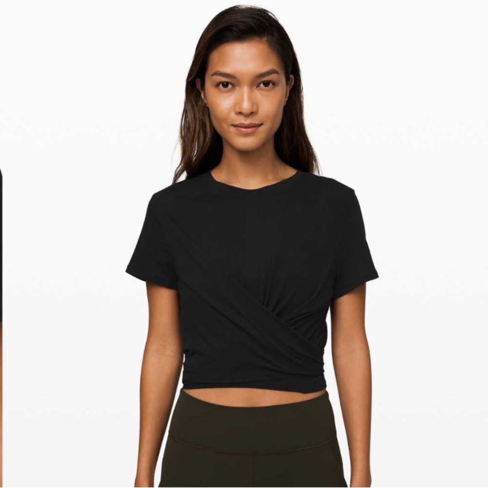 Lululemon Athletica Black Short Sleeve Tee for Everyday Comfort